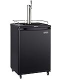 Kegco Keg Dispenser, 1 Faucet, Black