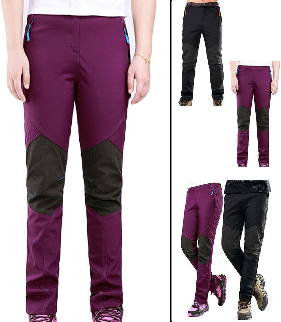 purple hiking pants