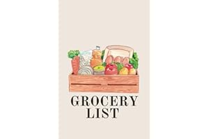 Grocery List Notebook: Notebook, Write Grocery Lists, Organized Grocery List/Shopping