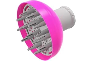 LURA Large Hair Diffuser Attachment For Hair Dryer Nozzles From 1.7 To 2.1,Universal Diffuser Hair Dryer Attachment,Hair Diffuser For Curly Hair,Curly Hair Diffuser for Blow Dryer