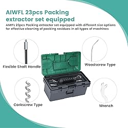 AIWFL 23pcs Packing Extractor Set Stainless Steel