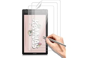 Arxonis 3-Pack Paper-feel Screen Protector for HUION Kamvas 13(Gen 3) 13.3 Inch,Matte Anti-Glare PET Film, Anti-Fingerprint &