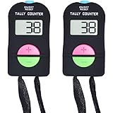 VANVENE Electronic Hand Clicker Counter, Digita Creen Counter,Add and Subtract People Flow Manual Counter Clicker for Golf Sp