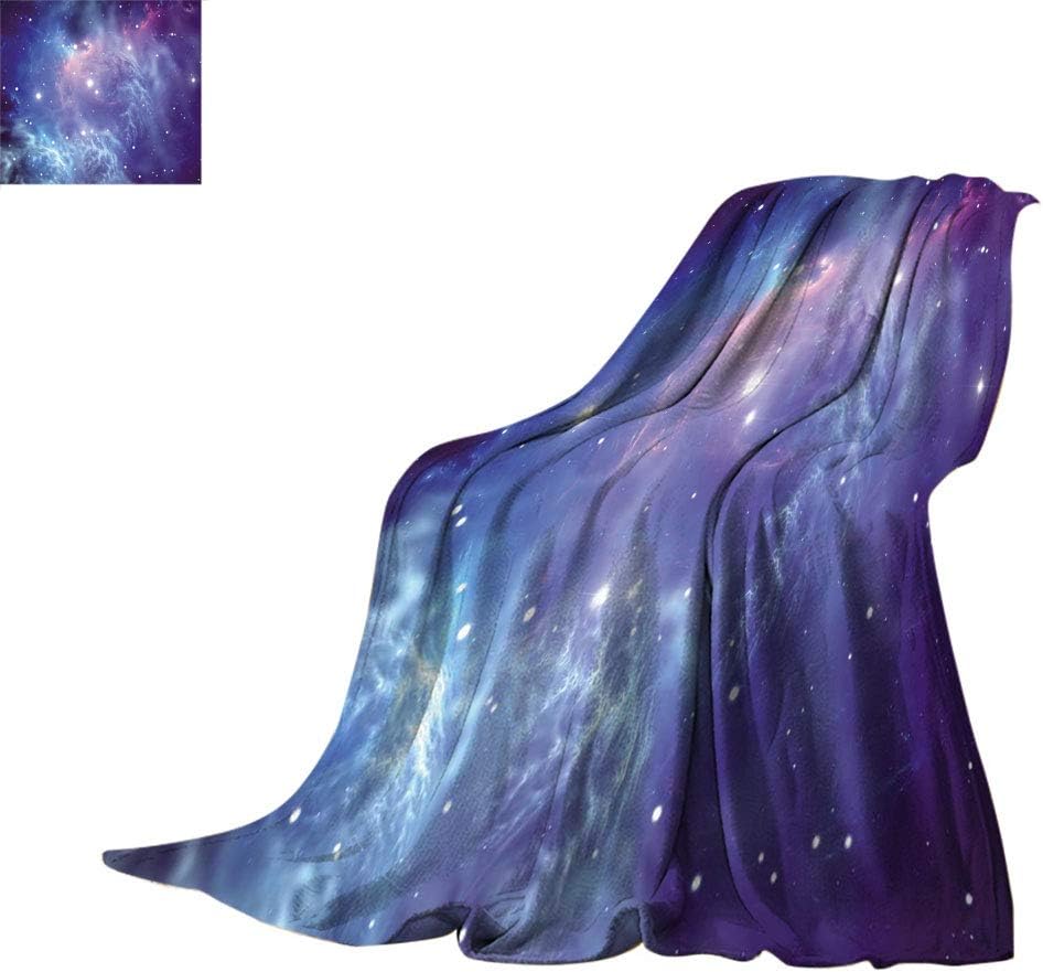 Exotidecor Space Decor Baby Blankets, Outer Space Nebula in
