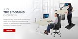 Allcam Silver Cable Slinky Spine 1.3m for Standing Desks - Under Desk Cable view 4