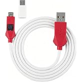 WQAPVHBG EDL Cable, 9008 Mode Mobile Phone Engineering Cable with Type C Adapter, Mobile Phone Engineering Line, PVC Deep Flash Replacement for MIUI 4S/4C/4i
