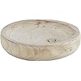 Santa Barbara Design Studio Table Sugar Paulownia Wood Bowl, Small, Natural