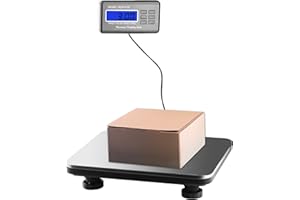 HW HUGEWAY INT'L Postal Scales for Shipping Packages, 660lb Heavy Duty Digital Package Scale, Mailing USPS Box Shipping Scale for Small Business, Letters Luggage Commercial Weight Scales for Packages