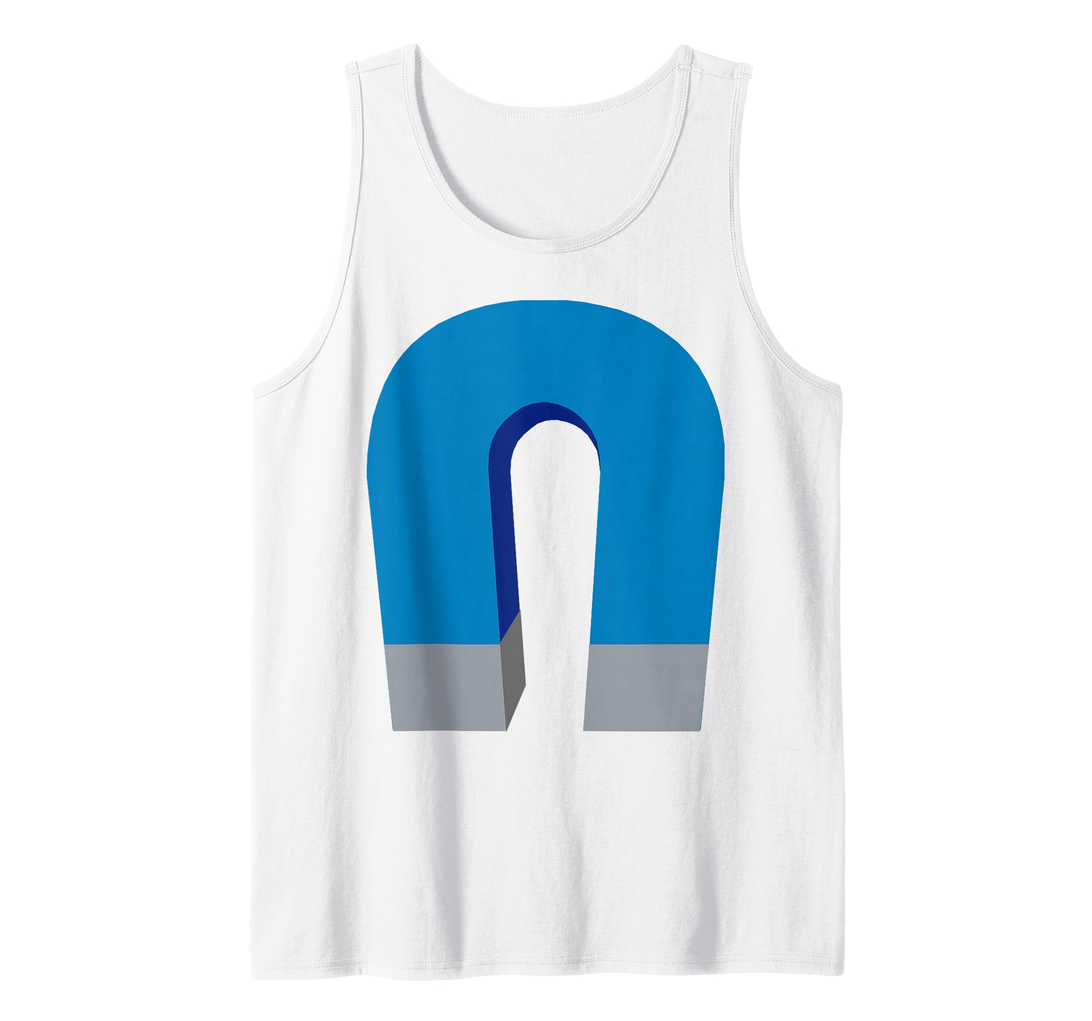 Mens Magnet U Shaped Object Costume Tank Top