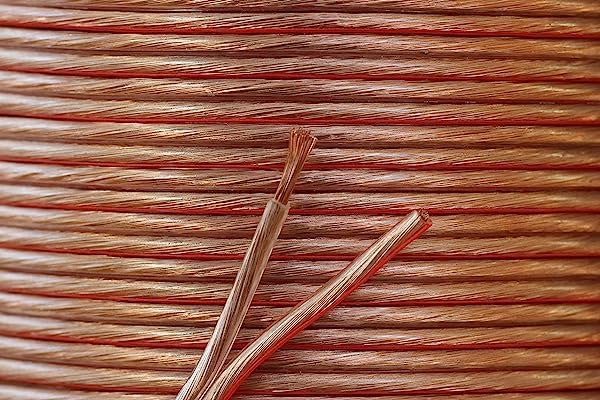 Reulin 100 Metres - Strand Speaker Cable Wire for Home HiFi/Car Audio 0.75mm² 24x0.2 CCA Transparent 100m