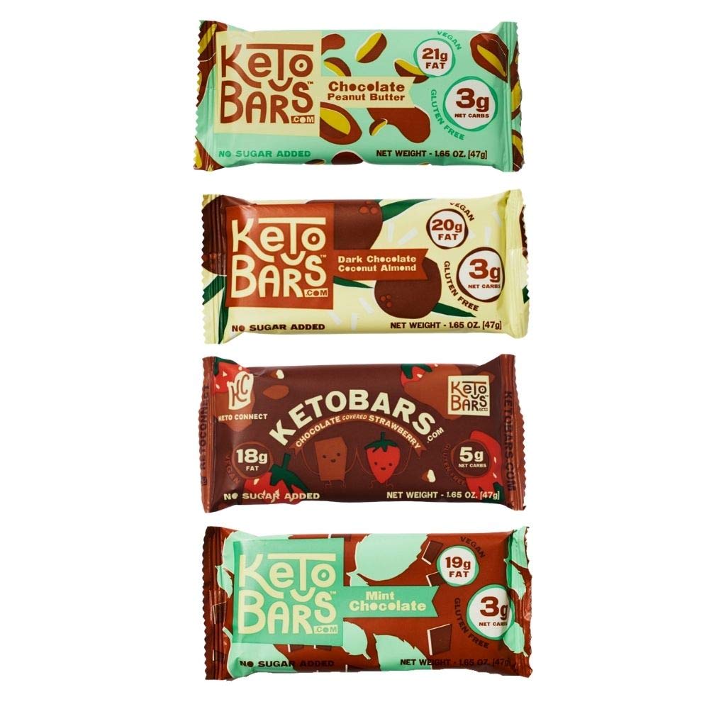 Keto Bars The Original Keto Snack Bar, Gourmet Simple Ingredients Low ...