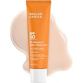 Paula's Choice 5% Vitamin C Sheer Face Sunscreen SPF 50, 2 Fl Oz | Moisturizing, Lightweight Sunscreen Prevents Dark Spots, No Cast, All Skin Types, UVA/UVB Protection, Fragrance-Free