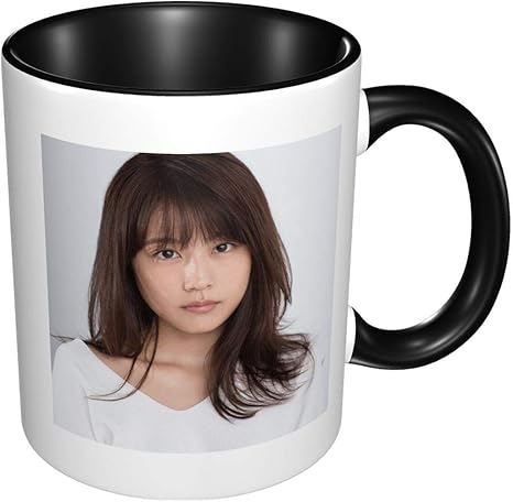 Amazon Co Jp Meet 有村架純 マグカップ スープカップ 330ml 磁器 陶器 耐熱 レンジ温め 食器洗浄機対応 簡潔 きれい キチン用 ホーム キッチン