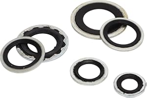 Air Conditioning Seal Gasket 30PCS AC Compressor Seal Kit with Transparent Storage Box Universal Portable Lightweight Fit for