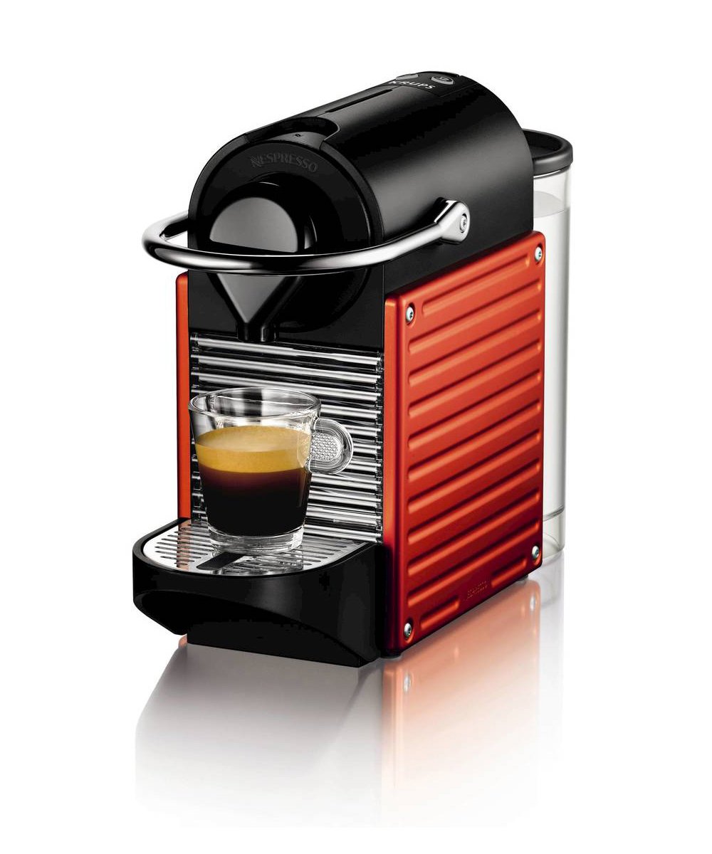 Nespresso Pixie Coffee Machine, Electric Red by Krups Amazon.co.uk
