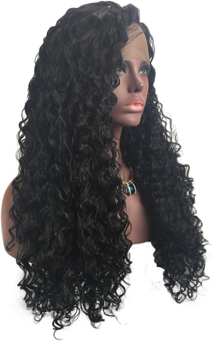 Amazon Com Suppion Synthetic Curly Hair Wigs Woman Long Kinky