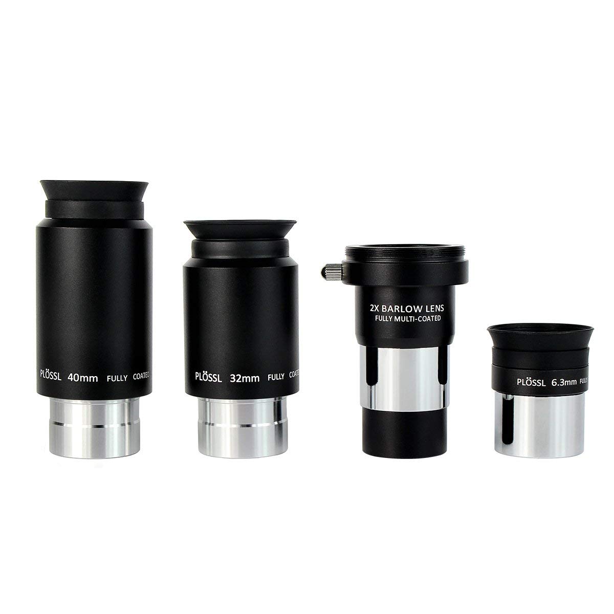 SVBONY Telescope Eyepiece Set Telescope Accessory Set with 2x Barlow