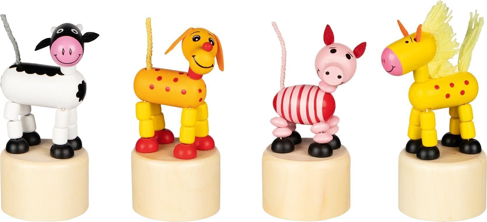 GoKi Animals, Press 'N Shake Figures
