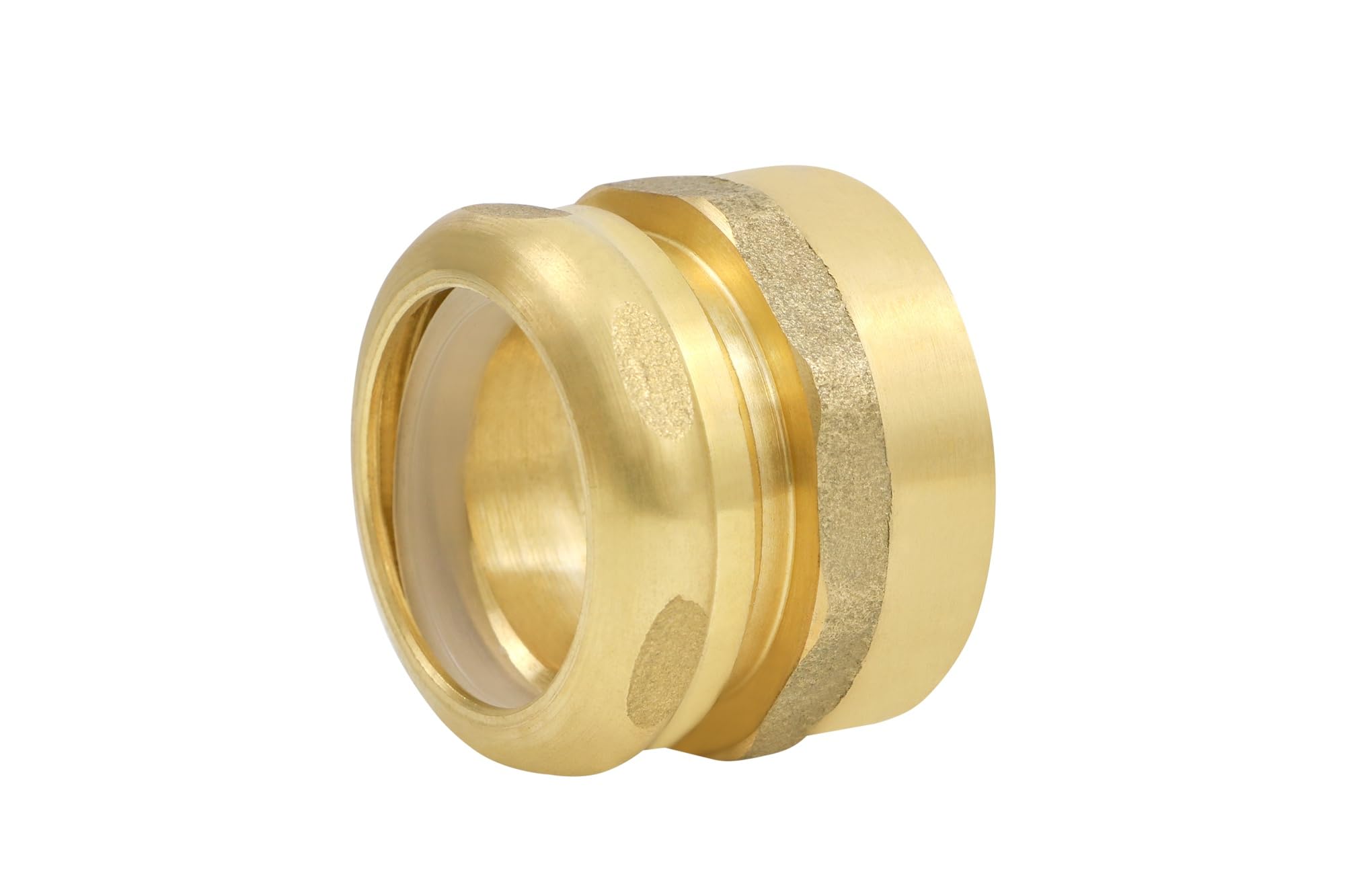 Photo 1 of Highcraft 1-1/2" Cast Copper x 1-1/2" Slip Joint DWV Adapter for 1-1/4" Tubular Traps