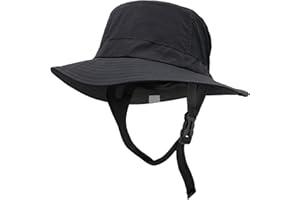 Seektop Surf Bucket Hat with UPF 50+ UV Protection, Waterproof Sun Hat with Adjustable Chin Strap for Surfing, Water Sports