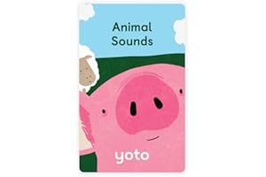 Yoto Children Friendly Sound Effect Card – 'Animal Sounds' by Yoto – Screen-Free Card for Kids – for Yoto Player, Yoto Mini &