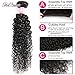 Brazilian Kinkys Curly Hair 3 Bundles 16 18 20 inch Unprocessed Virgin Brazilian Curly Human Hair Extensions Natural Black Brazilian Hair