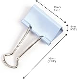 Rapesco 1492 19 mm Foldback Clips Assorted Colours Pack of 80 view 5
