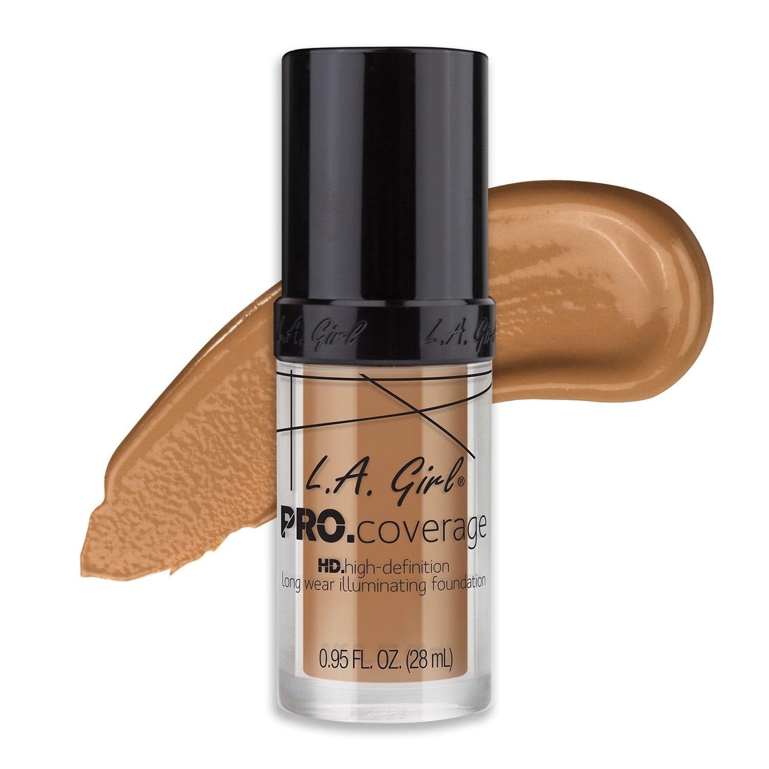 L.A. Girl Pro Coverage Liquid Foundation,GLM646 Beige, 0.95 Fluid Ounce