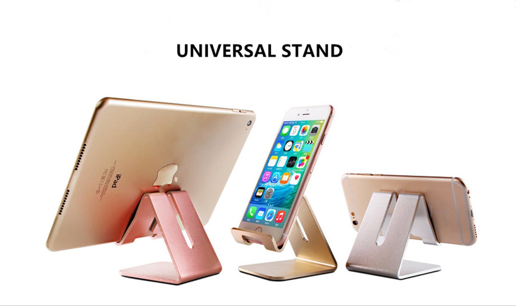 Cell Phone Stand, Swelt Phone Stand Cradle, Dock, Holder for iPhone 8 X 7 6 6s Plus 5 5s charging, all Android Smartphone, Accessories Desk, Switch and more- Black (Black#1)