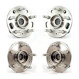Front Rear Wheel Bearing & Hub Assembly Kit For