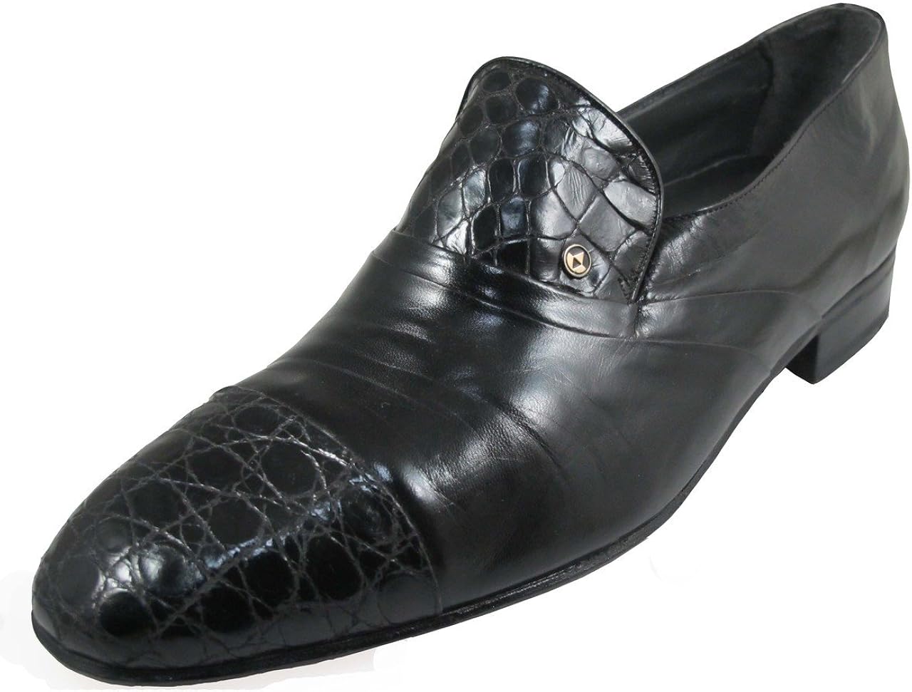alligator slip on shoes