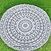 Elephant Mandala Round Roundie Beach Throw Indian Tapestry Hippie Yoga Mat Decor by Handicraft-Palace