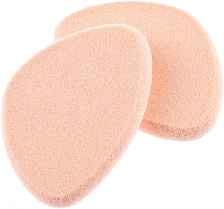 Boerma Super Heart-shaped Soft Makeup Powder Puff,Pack of Two in Box