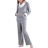 PajamaGram Fleece Womens Pajamas - Winter Pajamas For Women