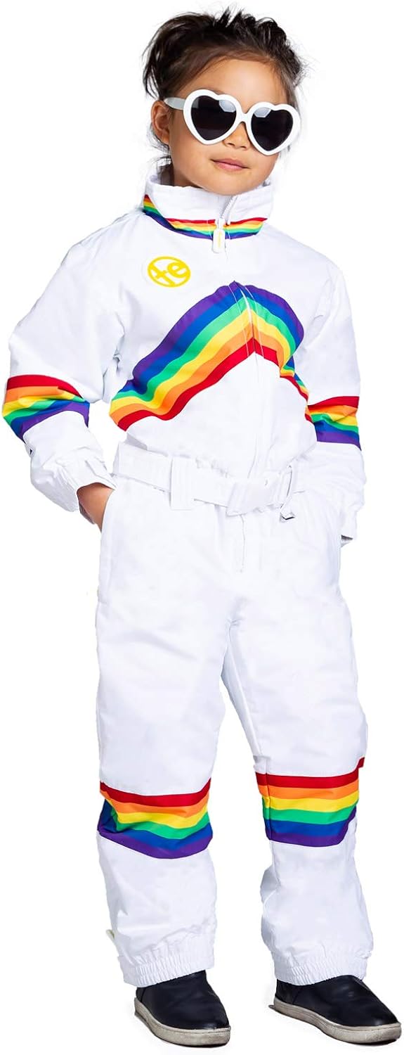 rainbow ski suit