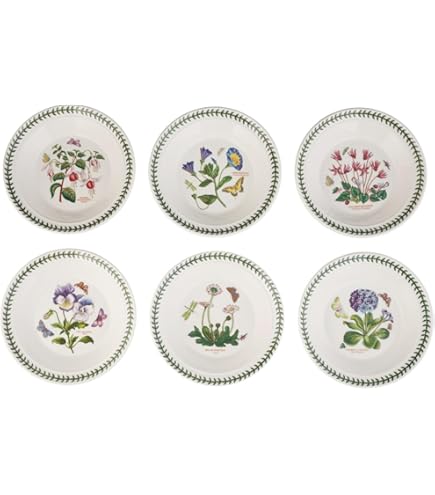 Amazon.com | Portmeirion Botanic Garden Pasta Bowls, Set of 6