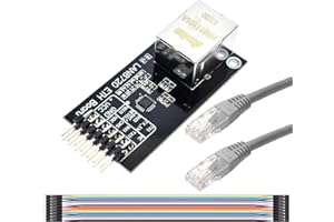 DKARDU LAN8720 Module Smart Electronics LAN8720 Module Ethernet transceiver with 1m CAT5 Network Cable Dupont Cable for ardui