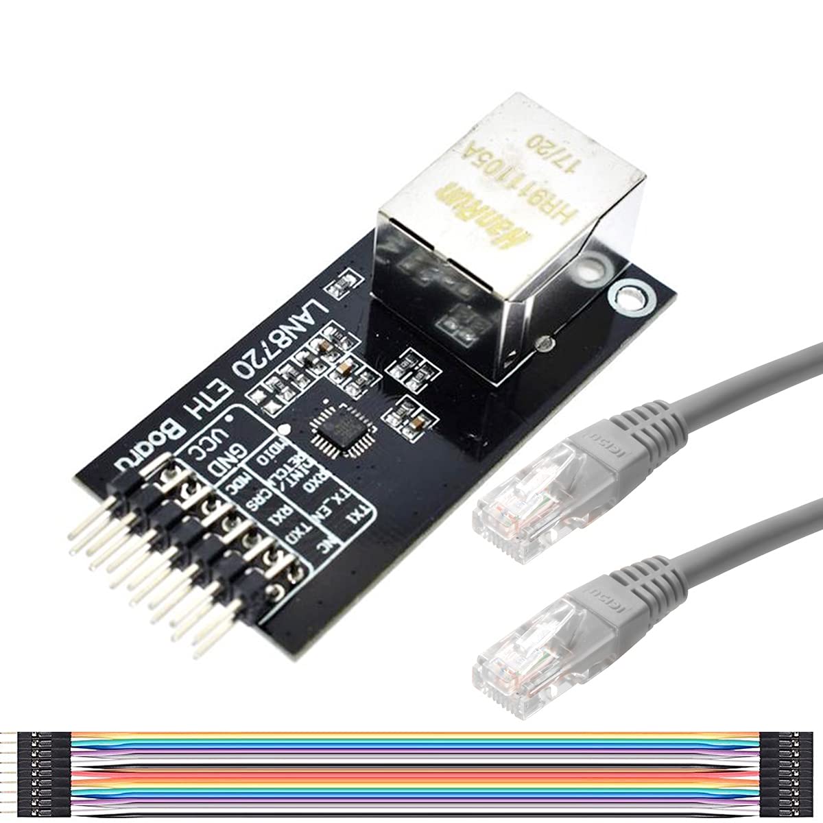 Youmile LAN8720 Module Smart Electronics LAN8720 Module Ethernet transceiver with 1m CAT5 network cable DuPont Cable for arduino DIY