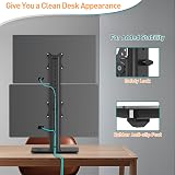 ELIVED Dual Monitor Stand Freestanding Arm 13-32 Inch VESA 75x75/100x100 view 6