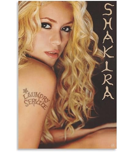 Shakira Large Poster – 24x36 Inches, Unframed, EB Posters
