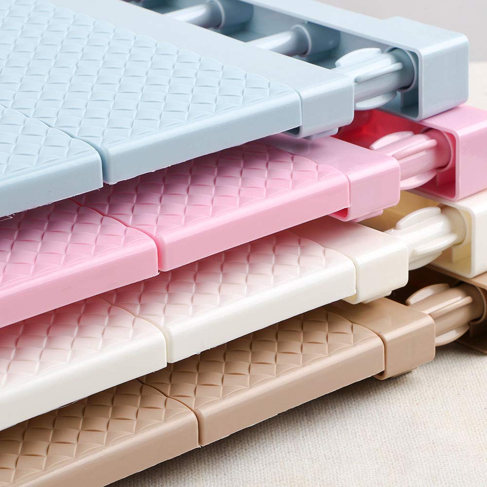 Ganchos para colgadores Aisoway Cajón Ajustable Divisor Estante de