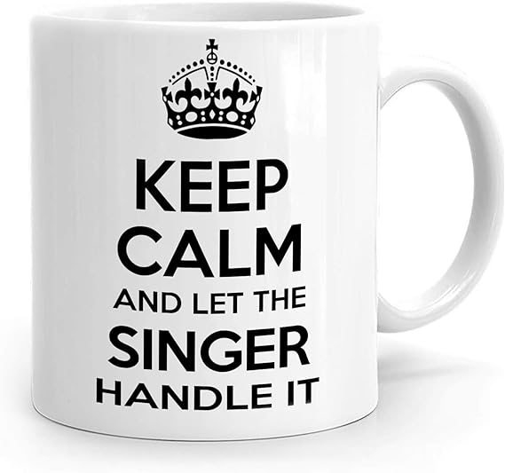 PassionWear Singer Gifts, Singer Mug, Gift For Singer
