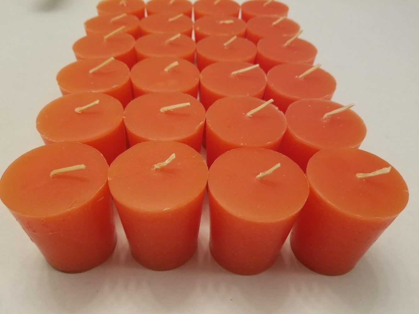 Old Candle Barn 24Piece Votive Candles Pumpkin Spice