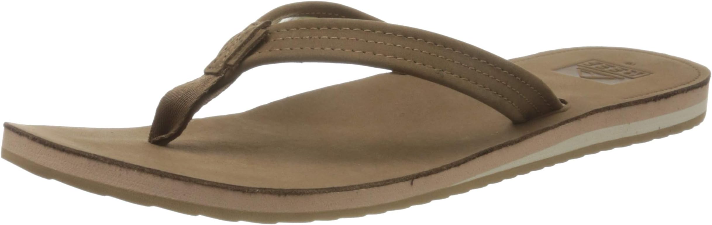 Reef Women's Voyage Lite Leather Flip Flops