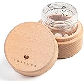 Pet Urns for Dog or Cat Ashes, Mini urns for pet Ashes, Wooden Pet Cremation Urns, Pet Memorial Keepsake Cat or Dog Memory Box, Loss Pet Sympathy Remembrance Gift (Heart Shape)