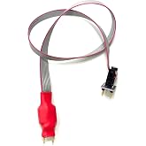 SUGTSUGT QFN8 WSON8 DFN8 MLF8 to DIP8 5 X 6 /6X8 Probe Line Clip Socket with SPI Nand Flash Chip Reader Writer Programmer for T48 T56 T76 RT809F RT809H Ect Universal Program in Market (QFN8 6 * 8)