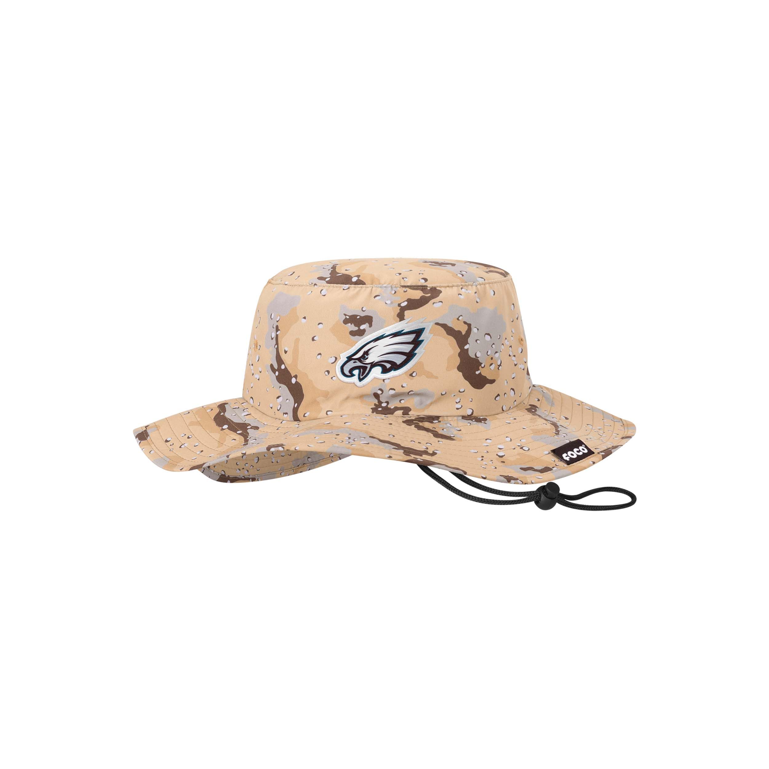 FOCO Men's NFL Team Logo Sport Outdoor Sun Bucket Boonie Hat — image 1