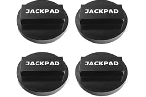 imUfer Jack Pad Adapter Anodized Black Replacement for B-MW 135 335 535 E82 E88 E46 E90 E91 E92 E93 E38 E39 E60 E61 E63 E64 E65 E66 E70 E71 E89 X5 X6 X3 1M M3 M5 M6 F01 F02 F30 F10(4 pcs)