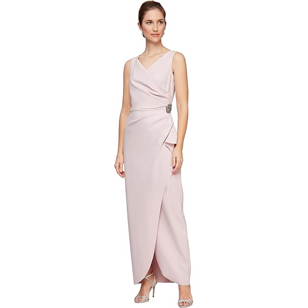 Amazon.com: Alex Evenings Women's Slimming Short Ruched Cocktail Dress with  Ruffle (Petite and Regular Sizes),Charcoal, 2 : Clothing, Shoes & Jewelry