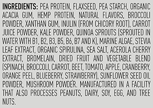 VEGA PROTEIN + NUTRITION – 20G PLANT-BASED PEA PROTEIN, VANILLA, 18 SERVINGS, VEGAN KETO SUPERFOOD, ANTIOXIDANT-RICH, GLUTEN FREE, DAIRY FREE, LOW CARB, 1.3LBS (PACKAGING MAY VARY)